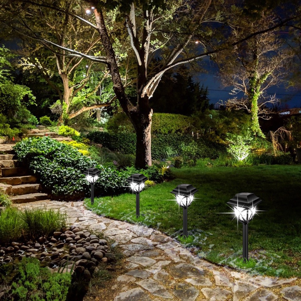 Đèn LED Năng Lượng Mặt Trời Chống Thấm Nước Trang Trí Sân Vườn