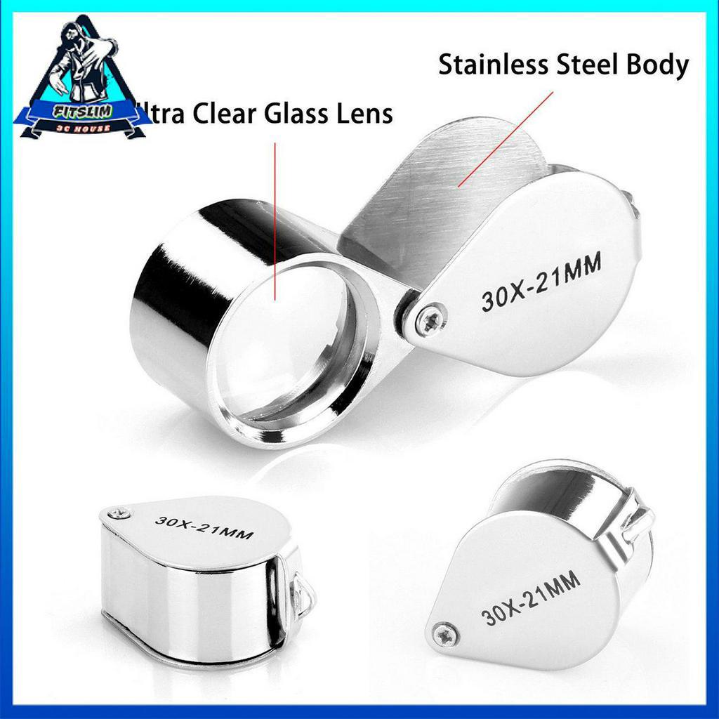 Trang sức Kính lúp Kính lúp Trang sức Kính lúp 30 x 21mm Trang sức