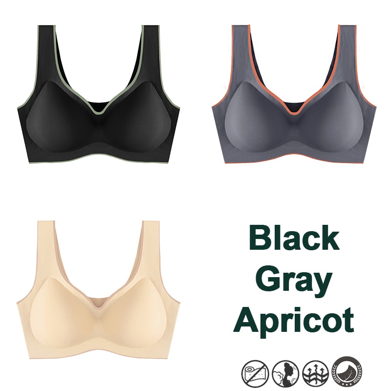 3 Áo lót CUTEBYTE bằng latex nâng ngực không lộ đường may thời trang cho nữ