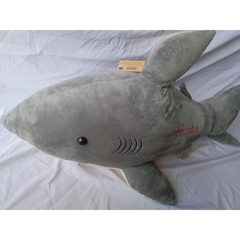 GẤU BÔNG GỐI ÔM HÌNH CÁ MẬP SHARKS (50CM ---&gt; 110CM)