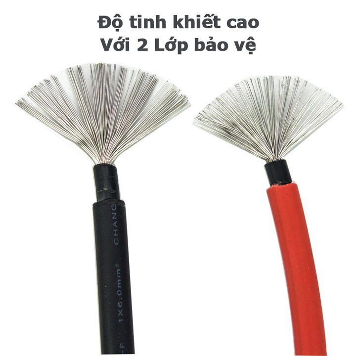 1 mét dây điện năng lượng mặt trời DC 4.0mm cáp điện một chiều chất lượng cao LEADER