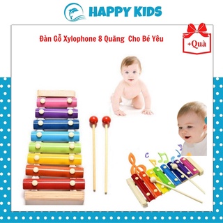 Đồ Chơi Đàn Gỗ Xylophone 8 Quãng-Đồ Chơi Âm Nhạc An Toàn Cho Bé HAPPY KIDS247