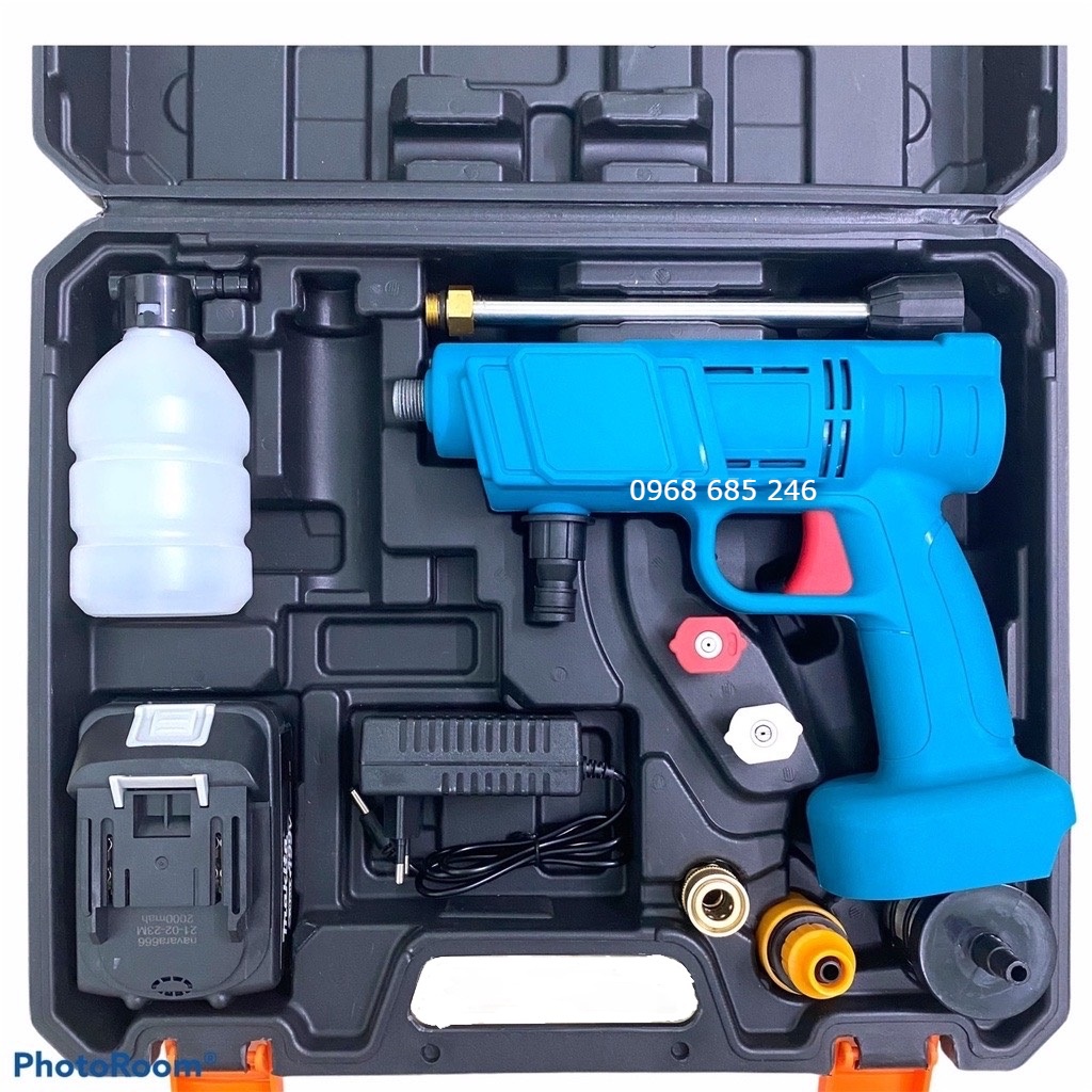 Máy Rửa Xe Pin Chuyên Dụng Dùng Chung Pin MAKITA, Rửa Xe, Phun Cây Cảnh, Xịt Rửa Điều Hoà Tiện Lợi