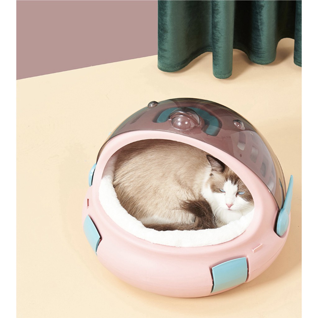 Lồng chó mèo thoáng khí cánh tiên, túi đựng balo vận chuyển thú cưng cún mèo Con Mèo Xiêm