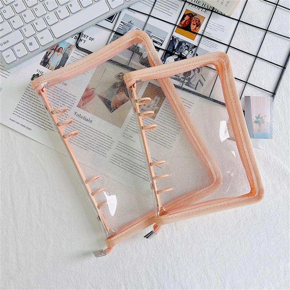Sổ Tay Khổ A5 A6 Có Khóa Kéo Tiện Lợi