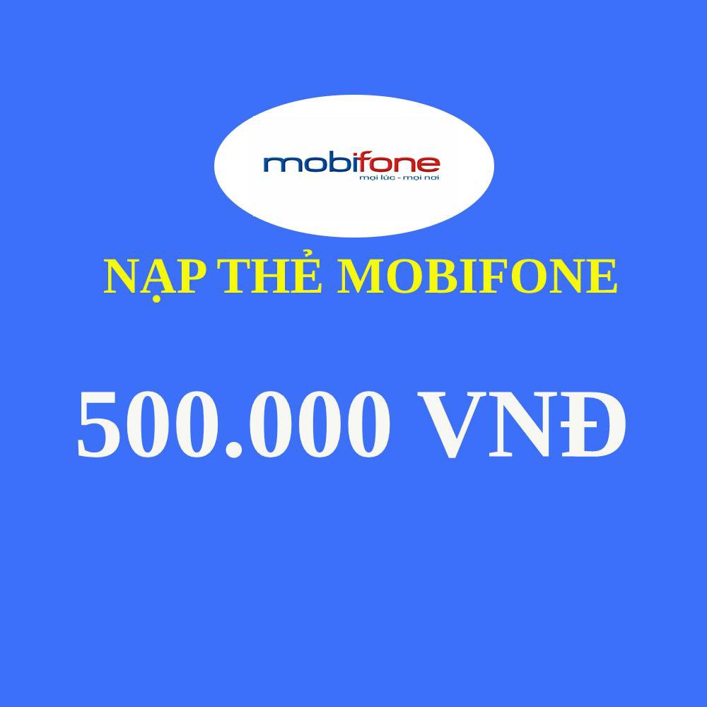 Thẻ nạp Mobi 500000