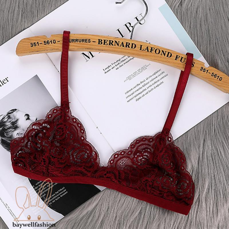 Áo Lót Ren Hoa Trong Suốt Không Gọng Quyến Rũ Cho Nữ | BigBuy360 - bigbuy360.vn