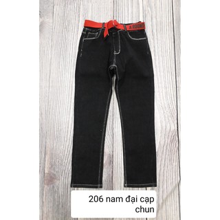 Quần bò nỉ học sinh size đại cho bé trai 8 đến 10 tuổi