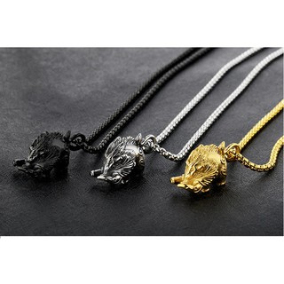 Dây chuyền Nam Titan ( Mã 39 ) -, Bạc, Vàng , Đen