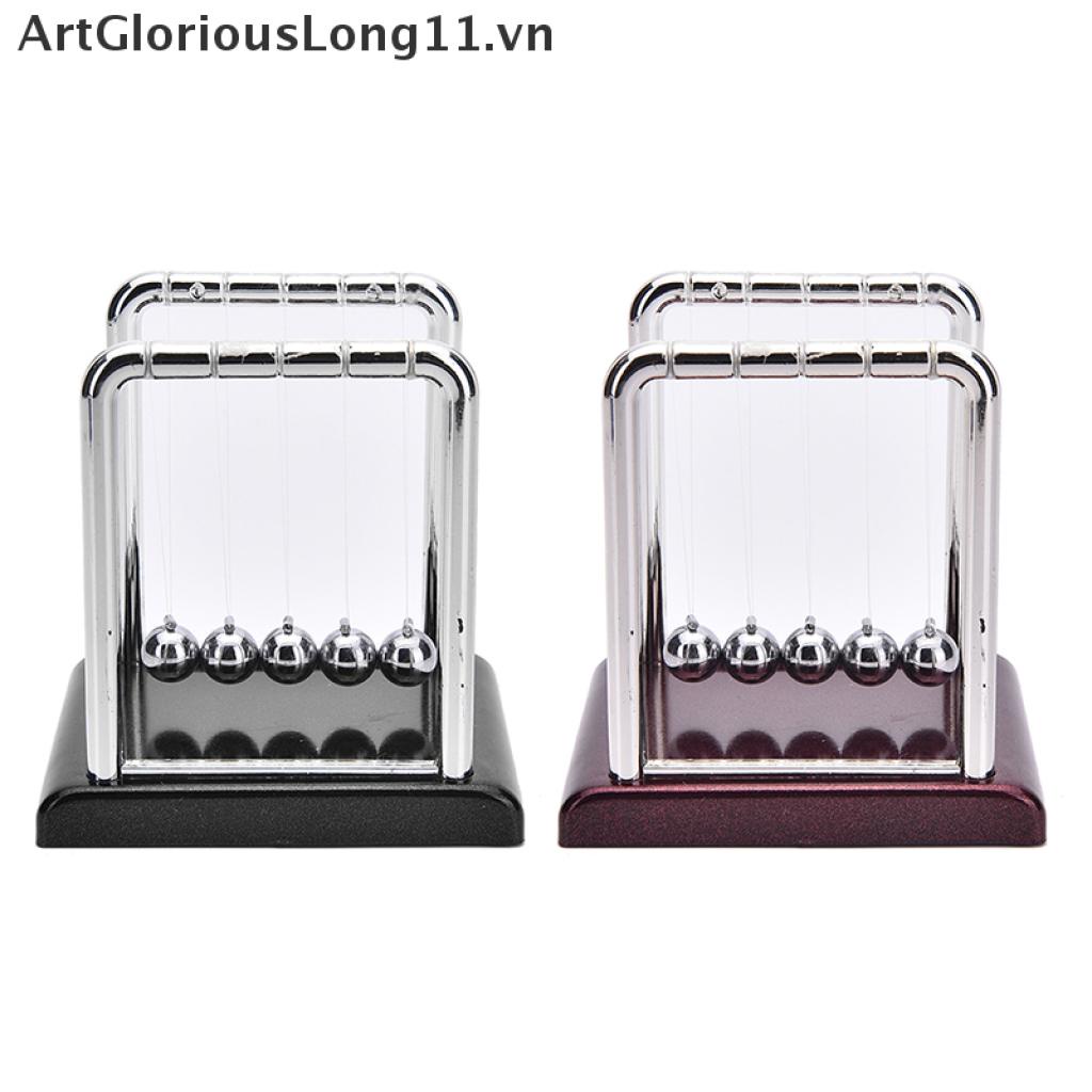 [ArtGloriousLong11] Đồ Chơi Bóng Cân Bằng Newton Khoa Học Vật Lý Để Bàn Vui Nhộn Làm Quà Tặng