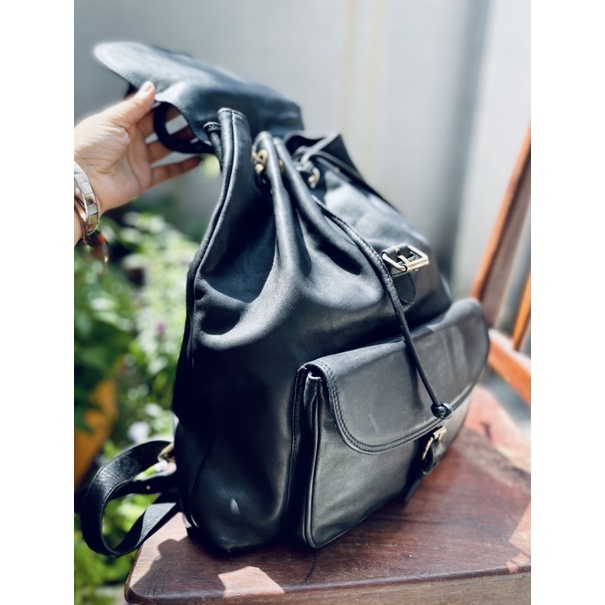 SALE- balo si da thật hiệu Aigner