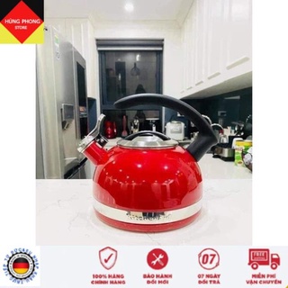 Ấm Đun Bếp Từ Cao Cấp KitchenAid 1,9L màu đỏ - Hàng Nhập Đức