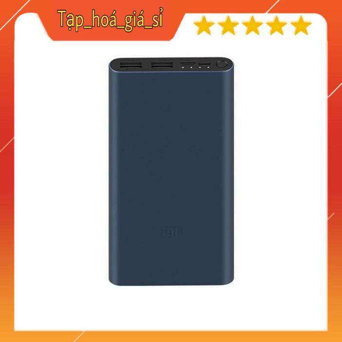 Trợ Ship Sạc dự phòng Xiaomi Gen 2 10000 Mah 2 cổng sạc Cực Xịn, hỗ trợ sạc nhanh QC 3.0