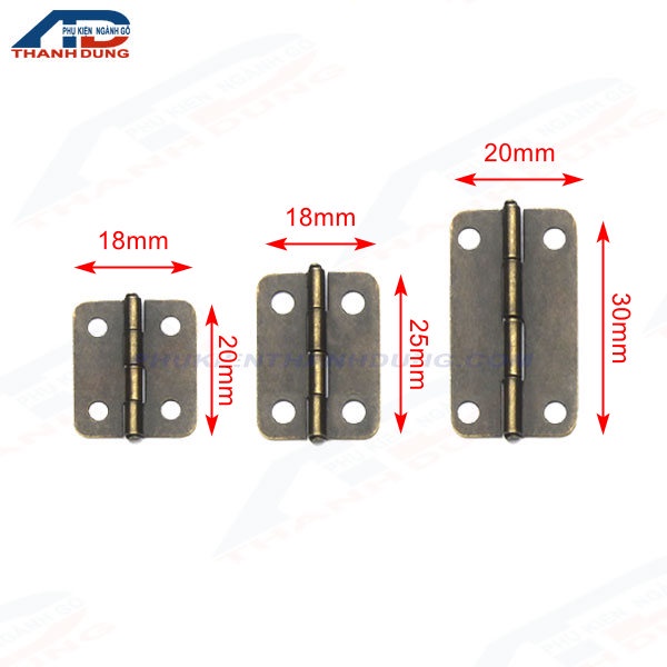 Bản Lề Màu Giả Cổ Cho Hộp gỗ