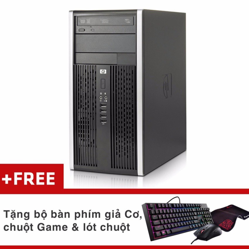 Máy tính để bàn HP 6000 Pro MT (Core 2 Quad Q8300, Ram 8GB, HDD 1TB) + Quà Tặng - Hàng Nhập Khẩu