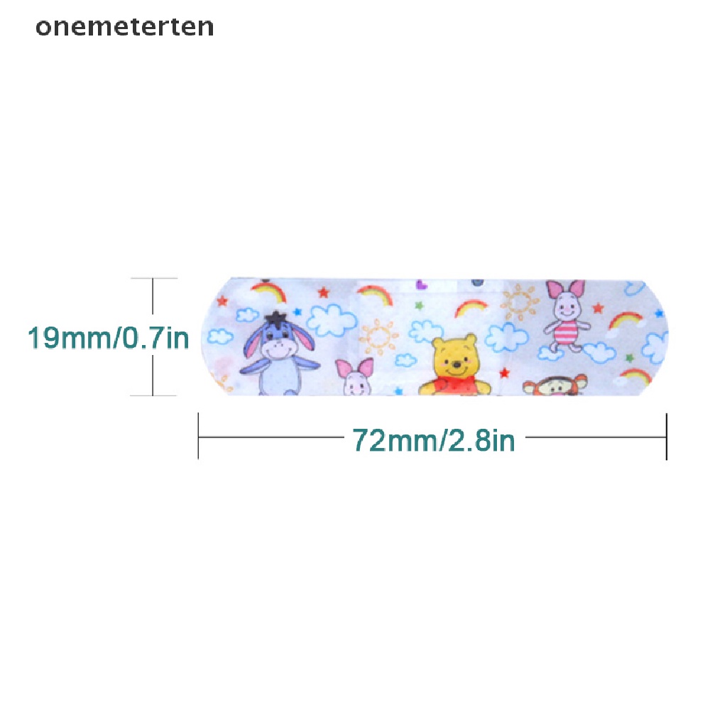 Set 100 băng keo cá nhân chống nước thoáng khí khẩn cấp