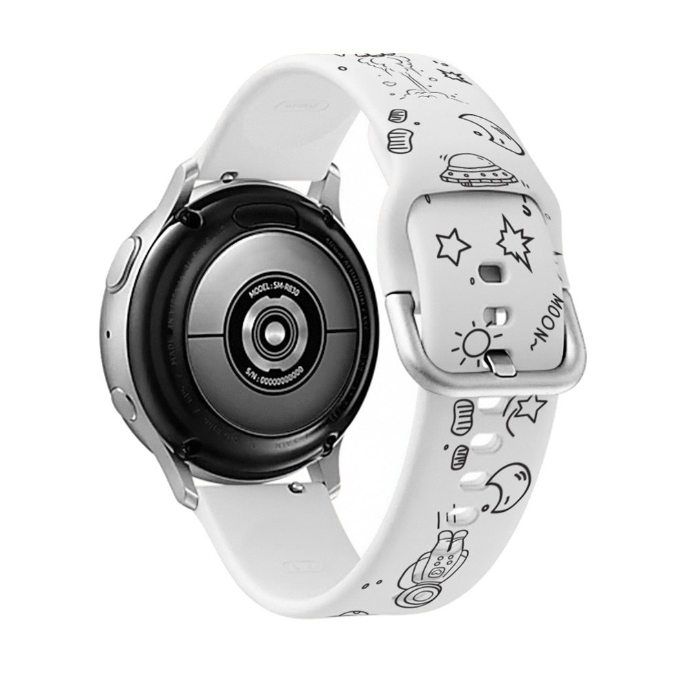 [Galaxy Watch Active 2] Dây đeo Silicon họa tiết hoạt hình Samsung Galay Watch Active 2