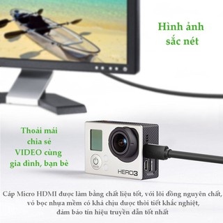 [FREESHIP 99K]_Cáp Micro HDMI to HDMI âm 20cm Ugreen 20134