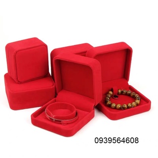 Hộp vải nhung đựng vòng tay, xâu chuỗi, đồng hồ, lắc tay