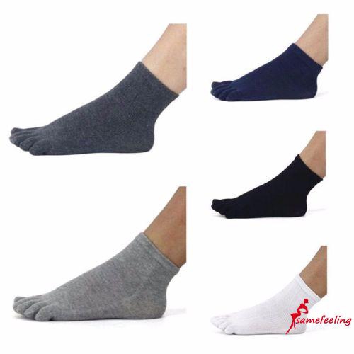 SF♫1 Pair Mens Womens Socks Sports Ideal For Five 5 Finger Toe Shoes Fashion Socks
