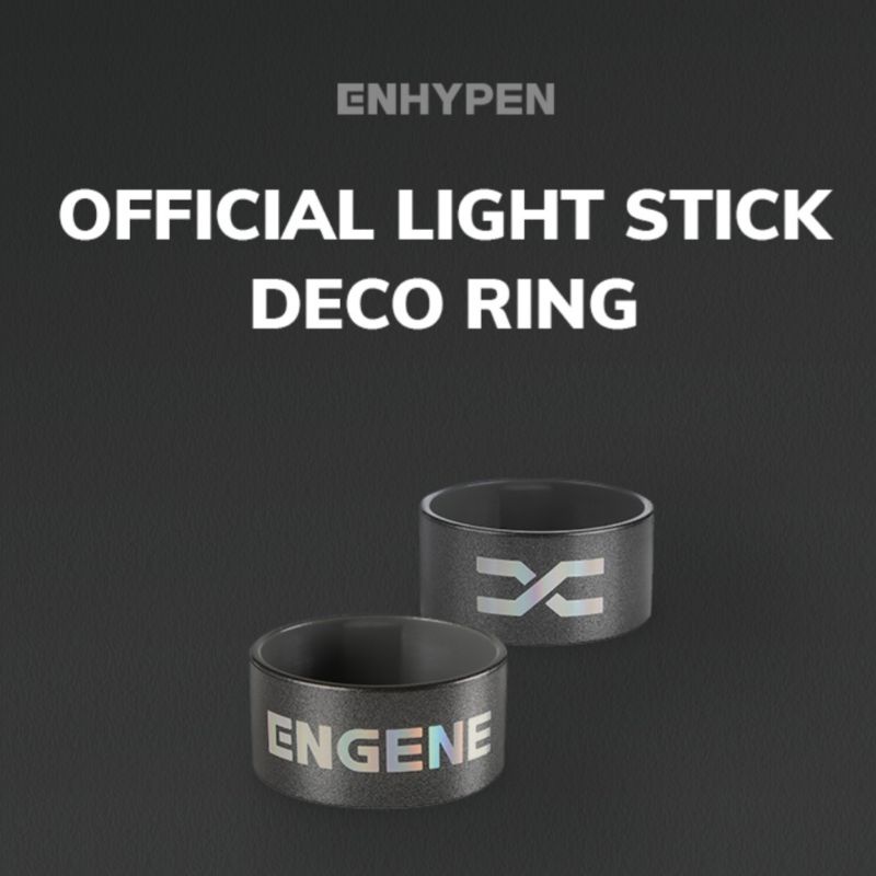 ENHYPEN OFFICIAL LIGHT STICK DECO RING | TRANG TRÍ ĐÈN CỔ VŨ (WEVERSE SHOP)