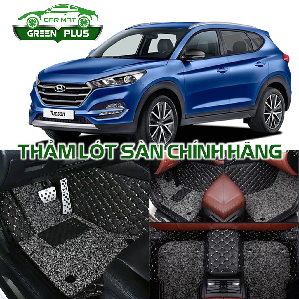 [Da cao cấp Diamond] Thảm lót sàn 5D,6D Hyundai Tucson 2015-2020