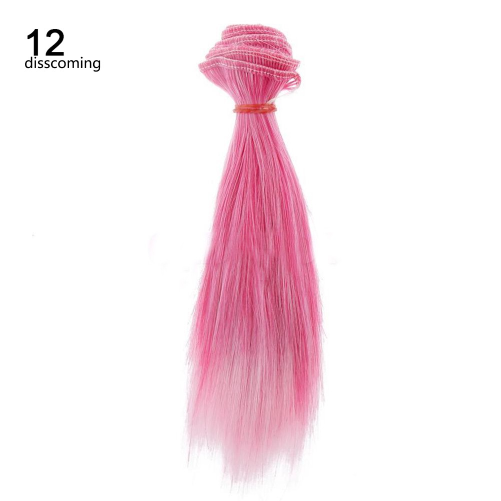 Tóc giả cho búp bê thời trang 15cm DIY