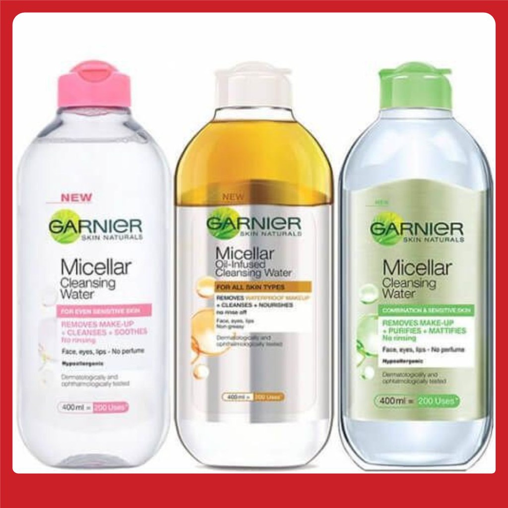 NƯỚC TẨY TRANG Garnier Micellar Cleansing Water 400ml