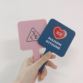 Gương cầm tay 3ce hand mirror pink mini