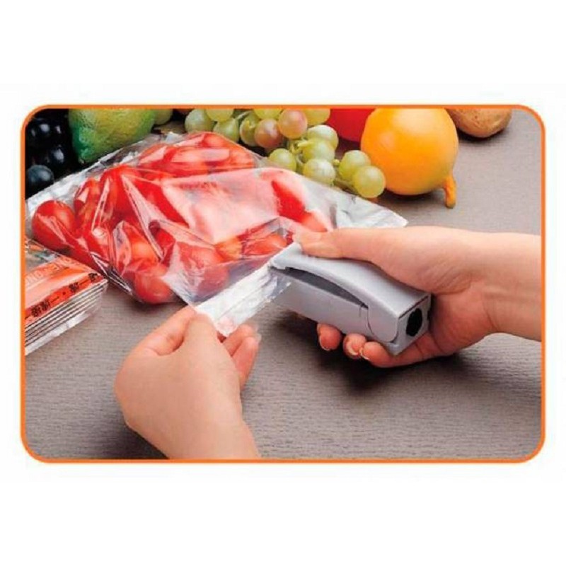Máy hàn túi nilon mini cầm tay SEAL sử dụng pin tiểu AA