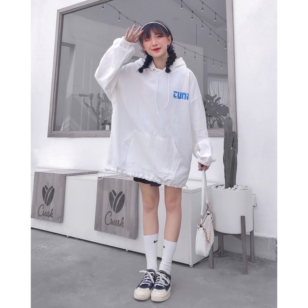 Áo Khoác Form Rộng Unisex HOODIE TUNI STREET Vải Nỉ Bông Dày Dặn - Tuni Store