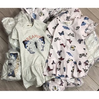 SET 2 VÁY COTTON CHO BÉ GÁI TỪ 1-10Y