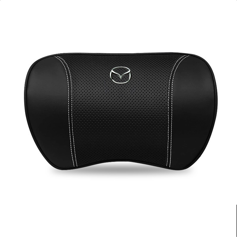 Phù Hợp Đệm Tựa Đầu Bằng Da Thật Cho Xe Hơi Mazda Anksaila Atez CX-4 CX-5 CX-30