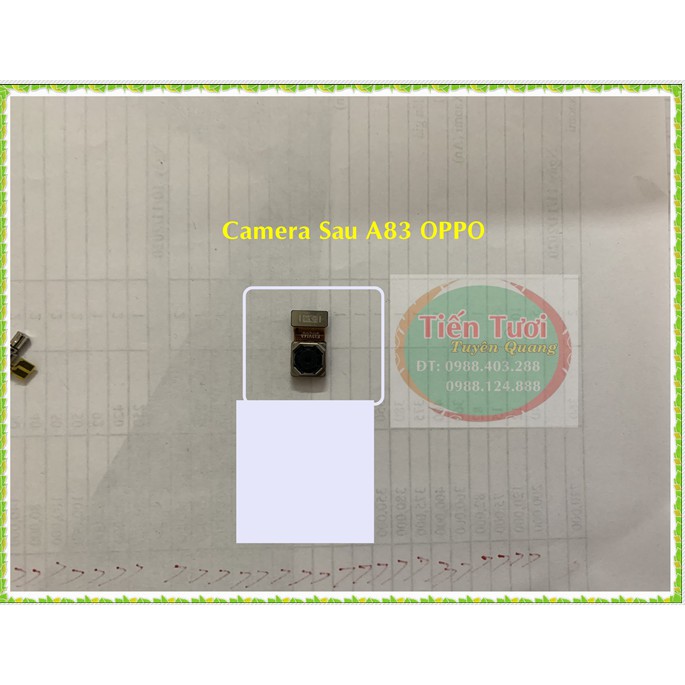 Camera Sau A83 Oppo