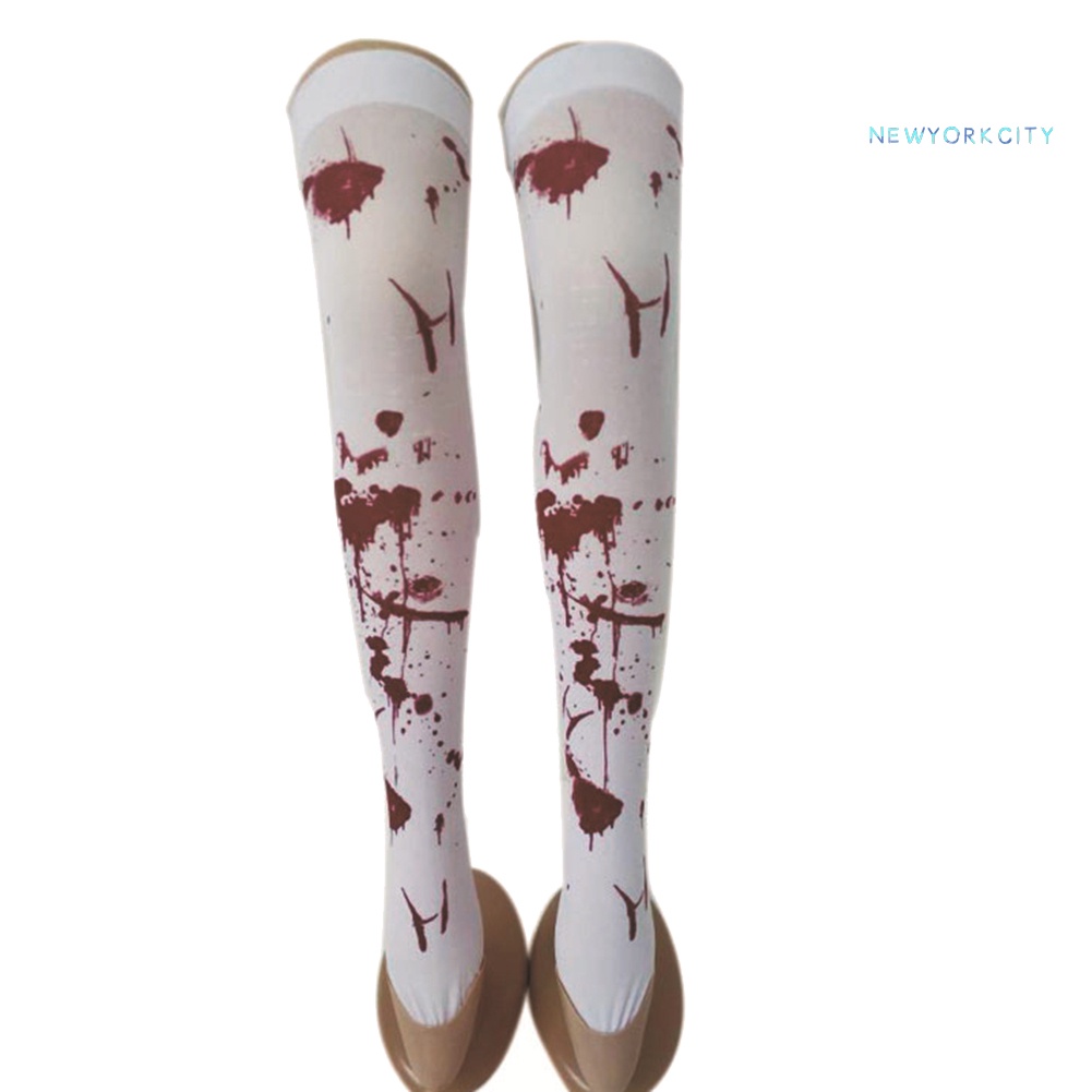 Tất Chân In Hình Bộ Xương Và Dơi Độc Đáo Cho Nữ