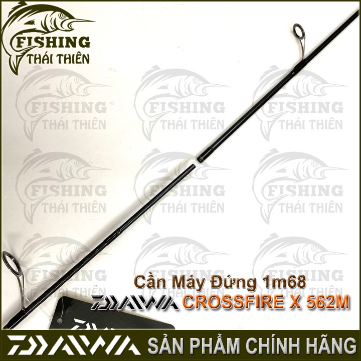 Cần Câu Cá Daiwa Crossfire-X 562M Cần Lure UL Máy Đứng 1m68 Hàng Chính Hãng Made In Việt Nam