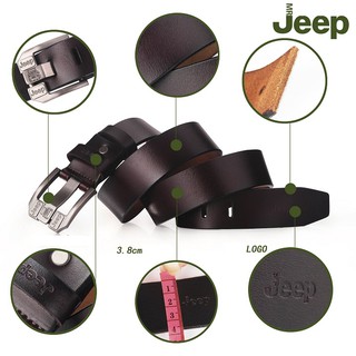 Thắt Lưng Nam Da Bò Thật JEEP