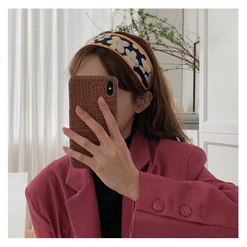 (MớI) Băng BuộC ĐầU HọA TiếT Hoa ThờI Trang Cho Nữ