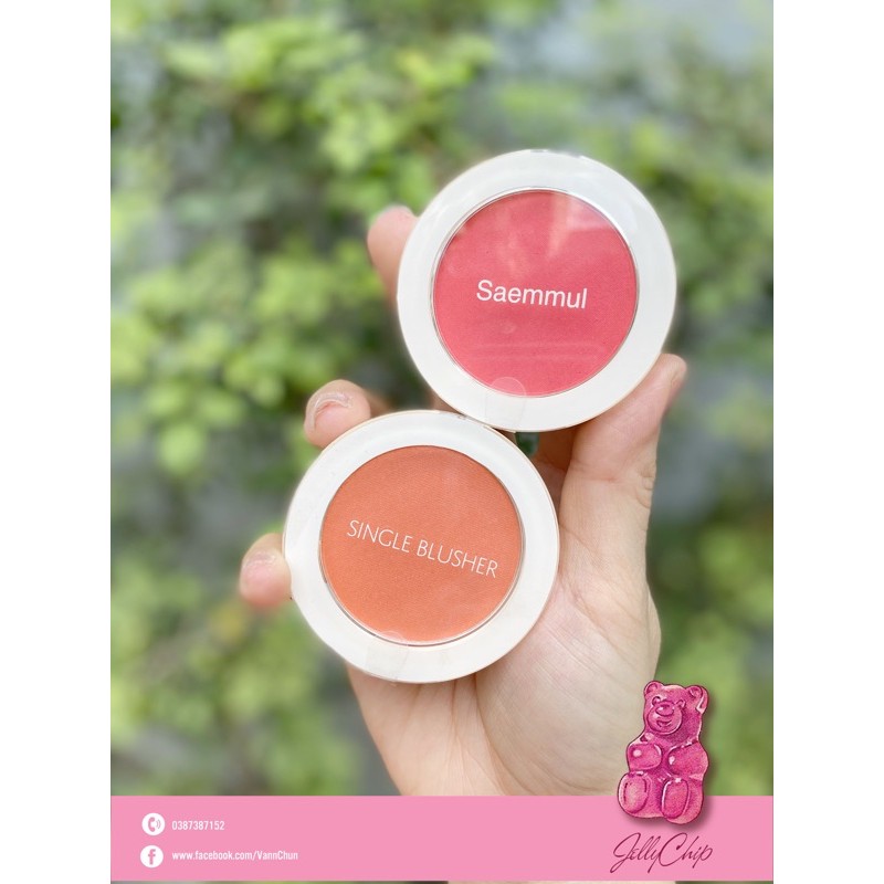 Phấn má The saem Saemmul Single Blusher