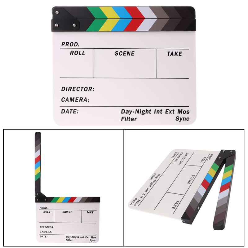 Bảng Clapper Board Dùng Để Quay Phim