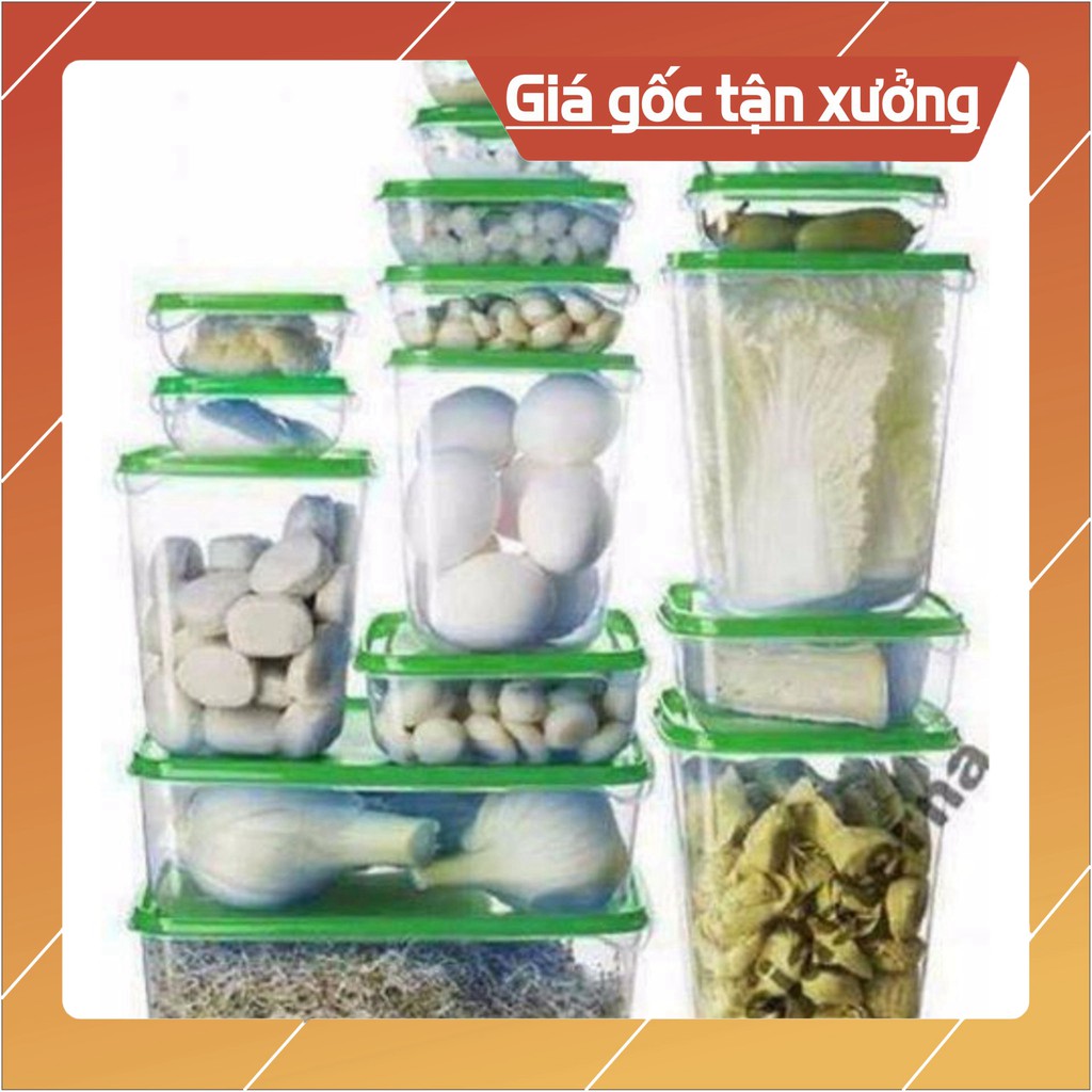 BỘ ĐỰNG THỨC ĂN 17 MÓN(HÀNG LOẠI 1) [KHO GIÁ RẺ 18]