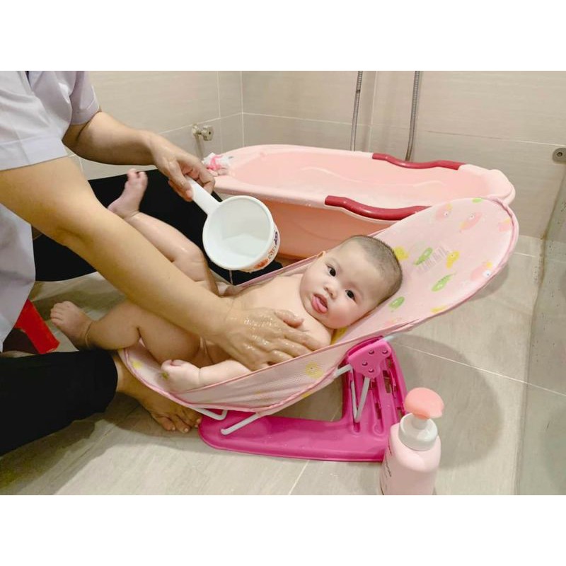 Lưới tắm 3 tư thế cho bé hàng đẹp loại 1