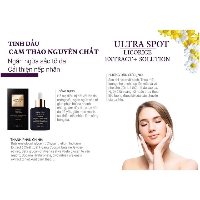 Tinh Dầu Cam Thảo UltraSpot Hồng Kông