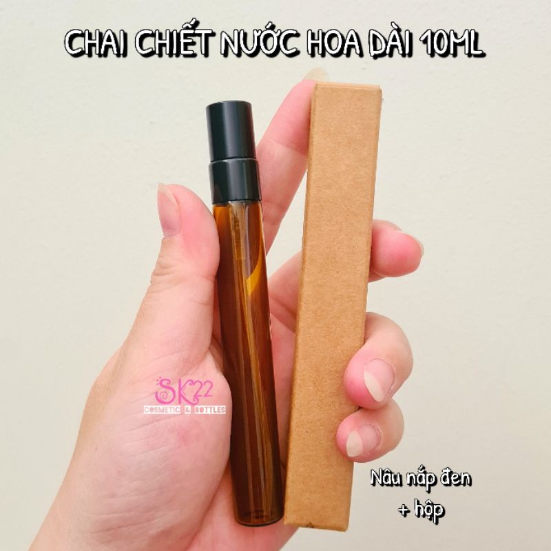 [NẮP VẶN]🌻CHAI CHIẾT NƯỚC HOA DÀI 3ml/5ml/10ml🌻