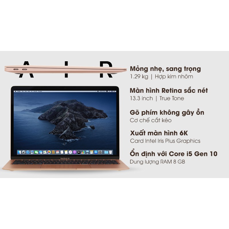 Laptop Apple MacBook Air 2020 i3 1.1GHz/8GB/256GB (MWTL2SA/A) | BigBuy360 - bigbuy360.vn