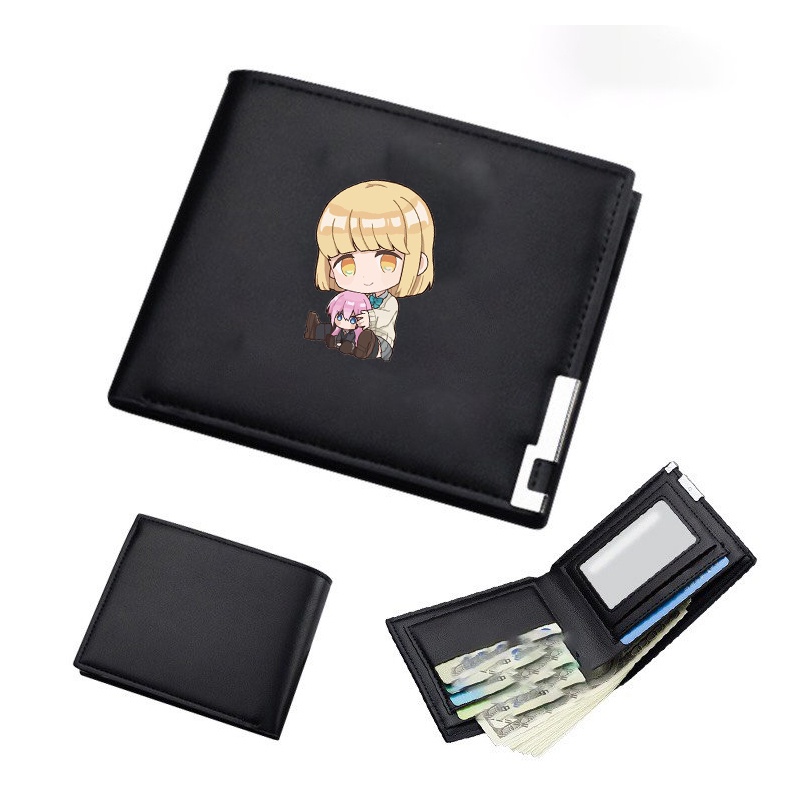 Ví da cầm tay nam nữ IN HÌNH Shikimori-san Bạn gái tôi không chỉ dễ thương anime chibi xinh xắn thời trang