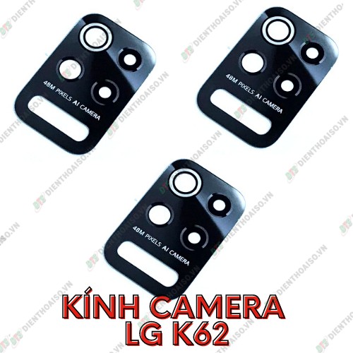 Kính camera lg k52 /k62 kèm keo dán