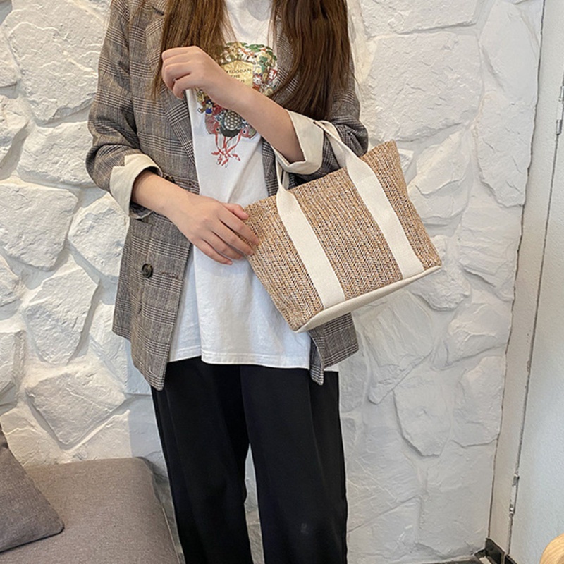 Túi Xách Đan Rơm Thời Trang Hè Cho Nữ