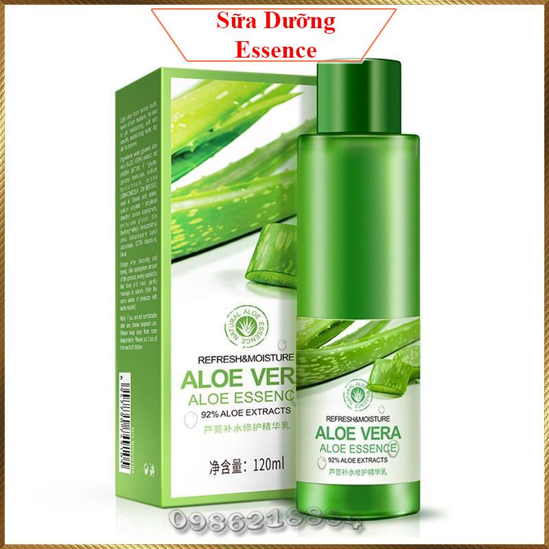 Sữa dưỡng tinh chất Lô Hội Bioaqua Aloe Essence 120ml BAE6