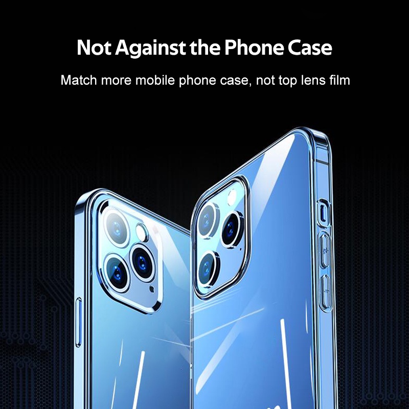 Kính cường lực TBTIC bảo vệ camera chống trầy xước chống sốc thích hợp cho iPhone 14 Plus 13 12 11 Pro Max